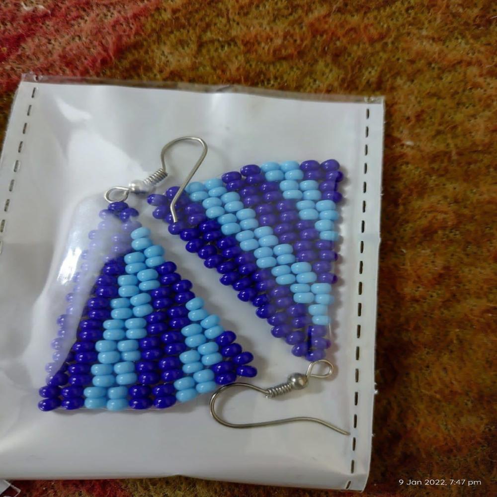 Big Triangle Earrings