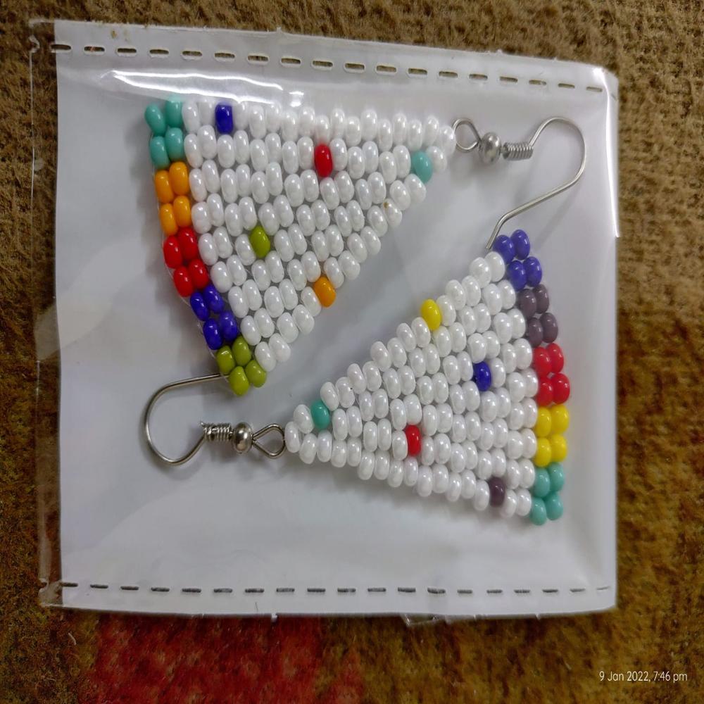 Big Triangle Earrings