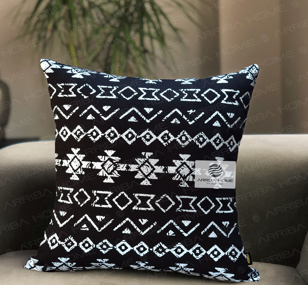 Velvet Foil Printed Cushion Covers