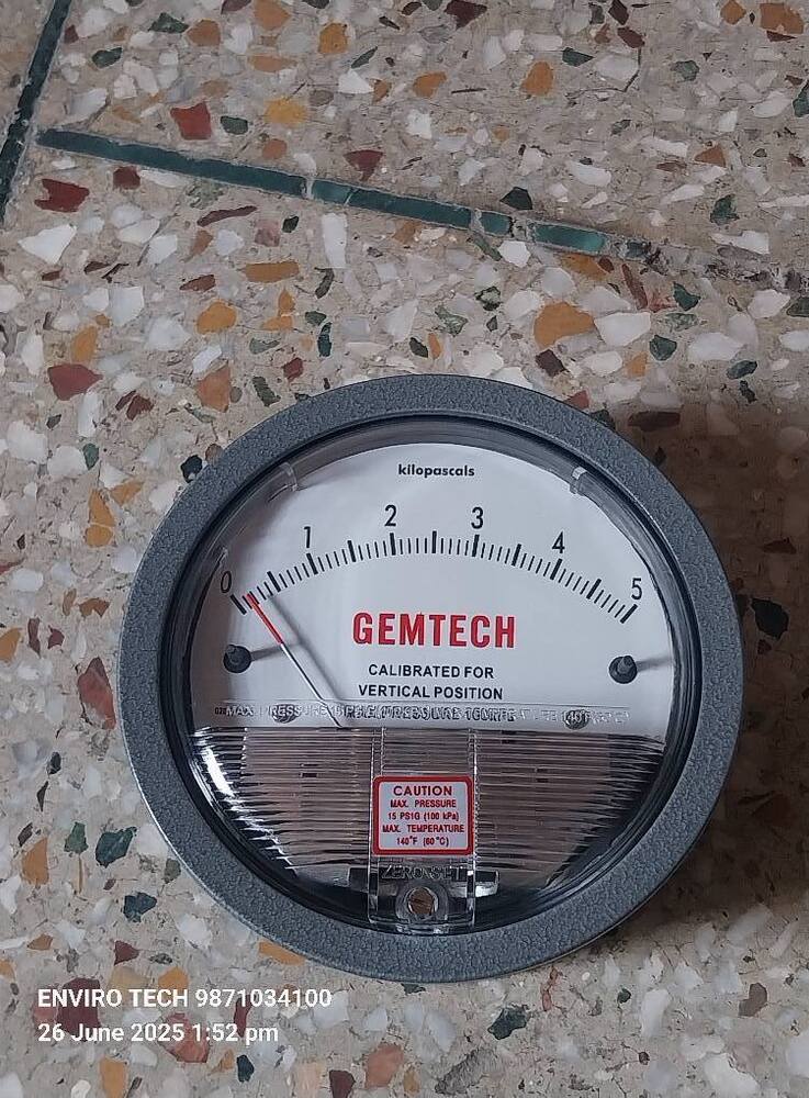 GEMTECH Differential Pressure Gauge In Mokokchung Nagaland