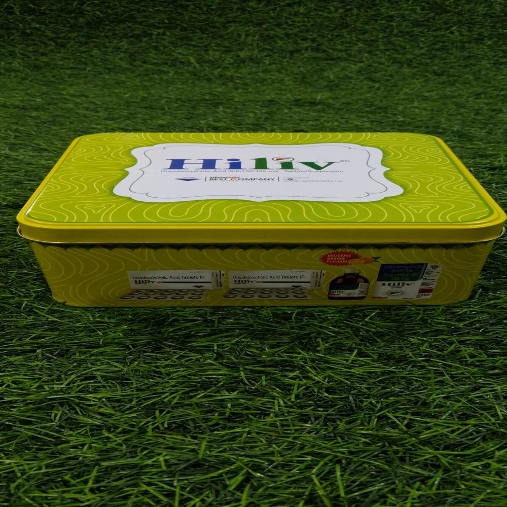 Pharmaceuticals corporate gift tins
