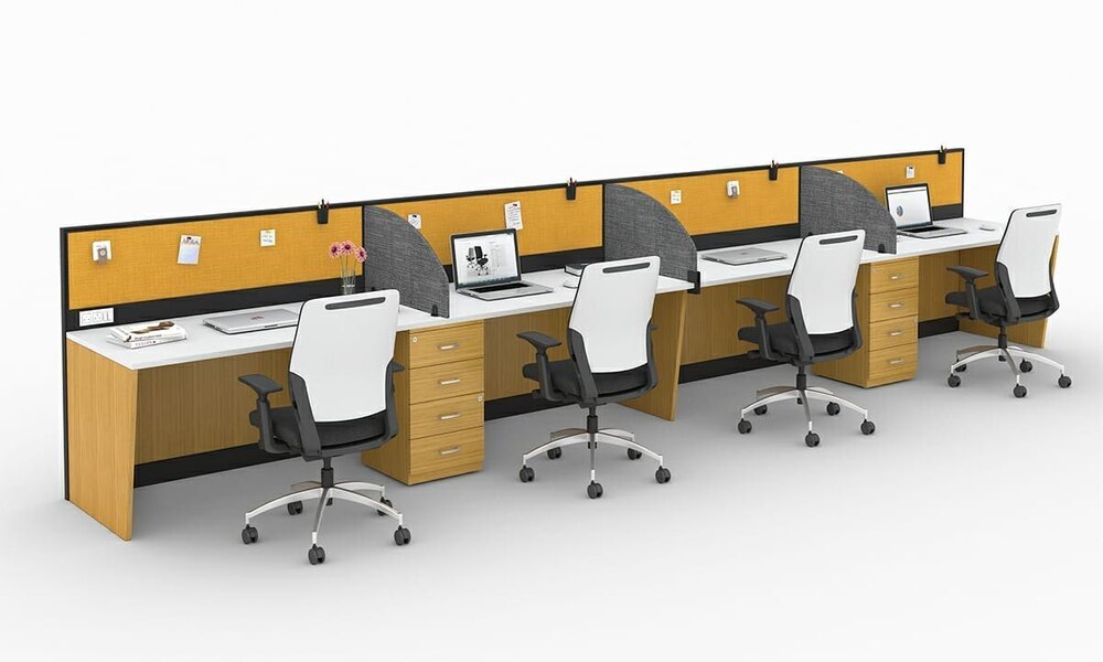 Office Workstation - Artwork: Handmade