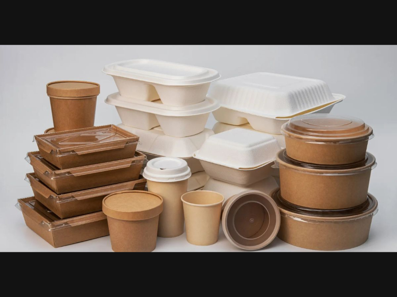 Plastic Containers - Color: White