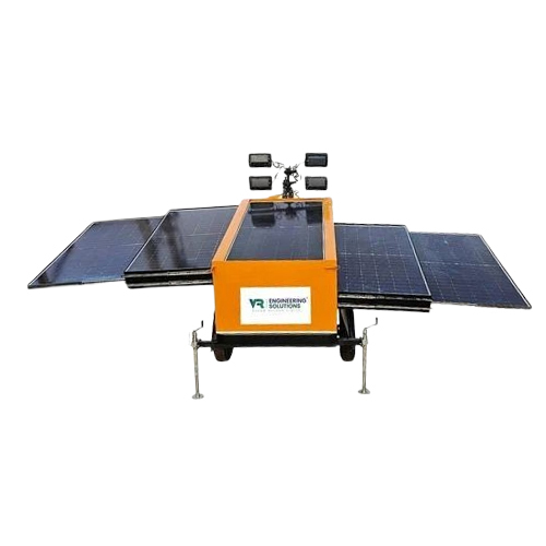 9Mm Solar Mobile Led Lighting Tower - Features: Stable Performance