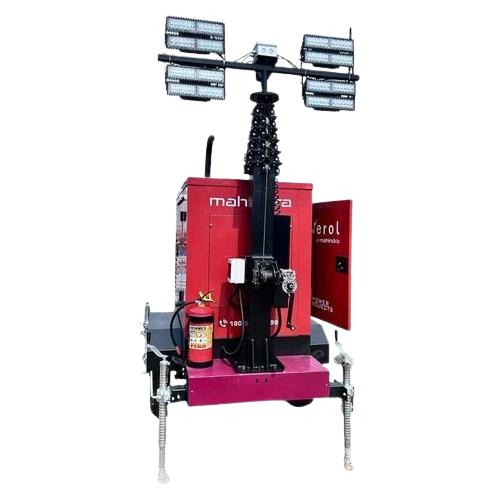 9m Diesel मोबाइल LED Lighting Tower