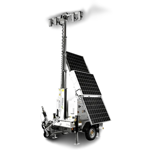 9M Solar Mobile Led Lighting Tower - Features: Stable Performance