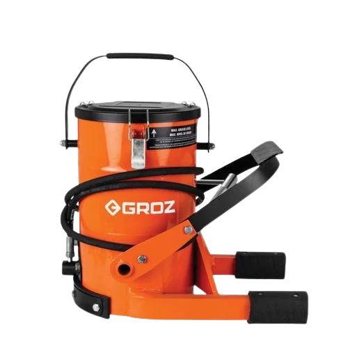 Groz Fop10 Foot Operated Grease Pump - Capacity: 10 Kg