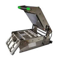 Rectangle 8cp Tray Sealing Machine