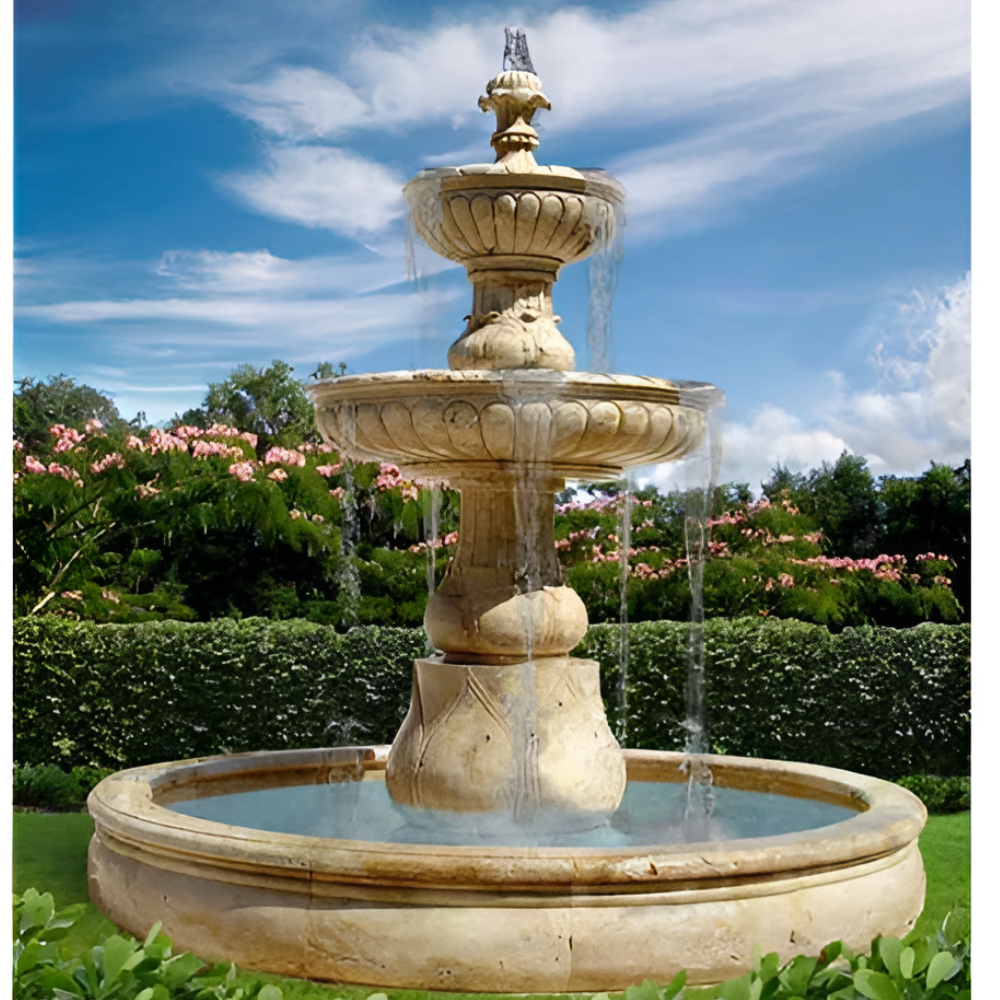 Dholpur Sandstone Water Fountain