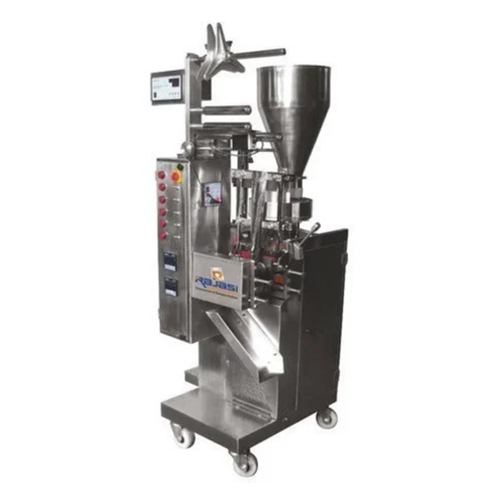 Fully Automatic Vertical Detergent Powder Pouch Packing Machine With Volumetric Cup Filler System - Accuracy: 100 %