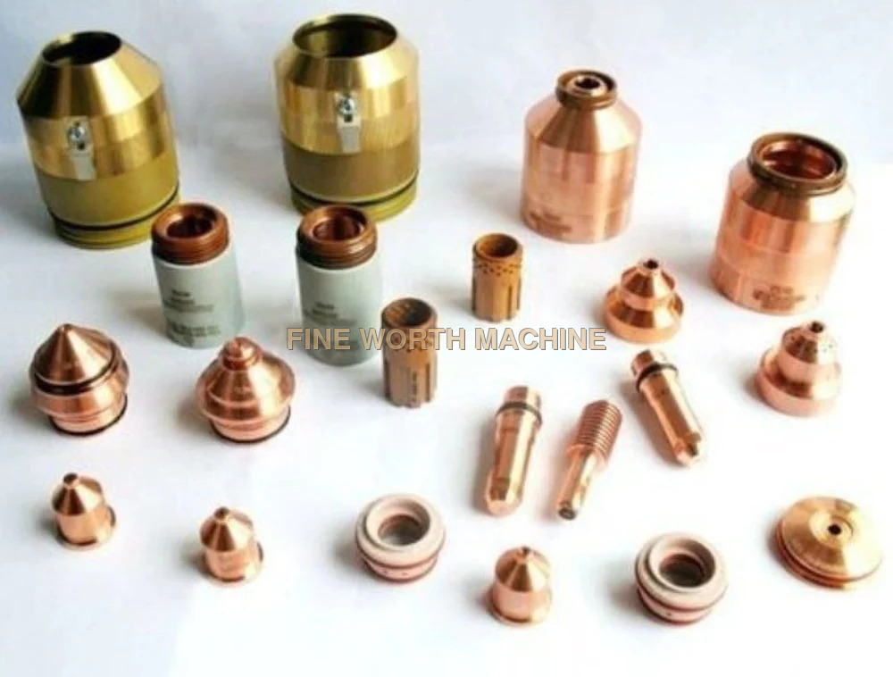 Cnc Plasma Machined Components - Material: Copper