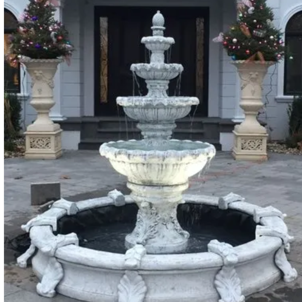 Makrana Marble Waterfall - Color: White