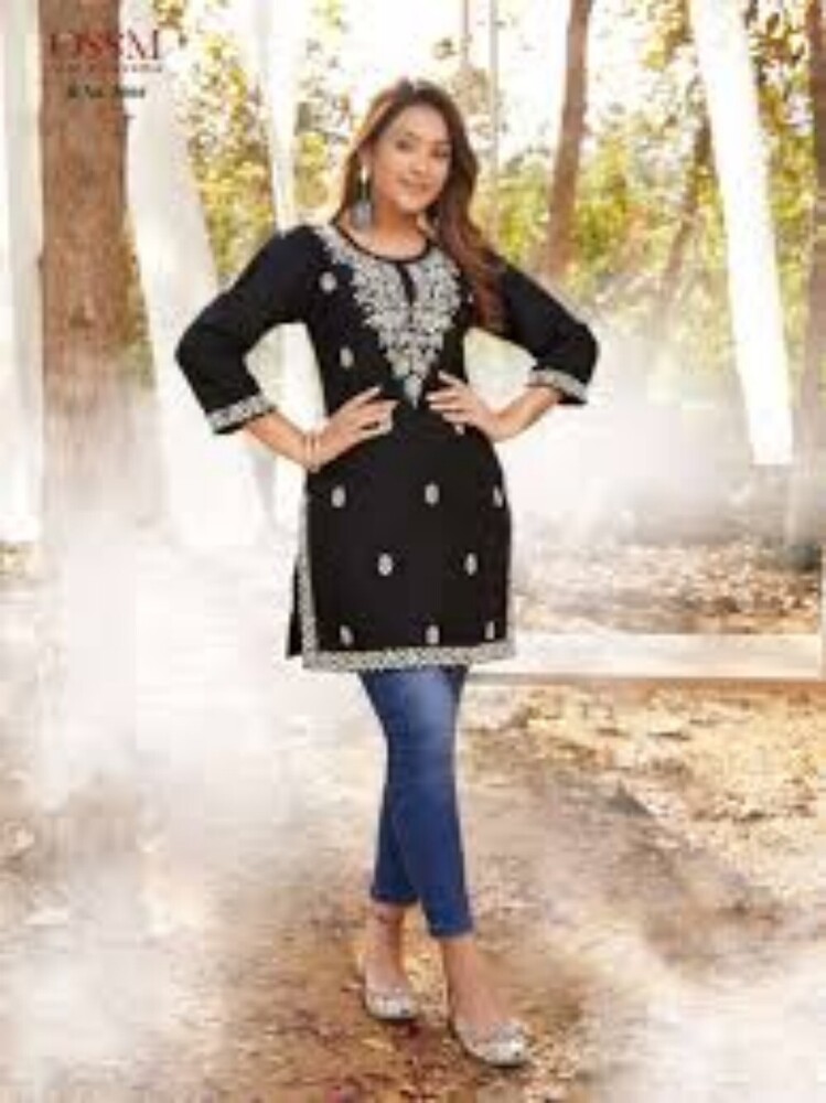 Rayon Short Kurtis