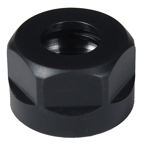 Hex Nut - Stainless Steel, Standard Size, Black Color | Polished Surface For Industrial Applications