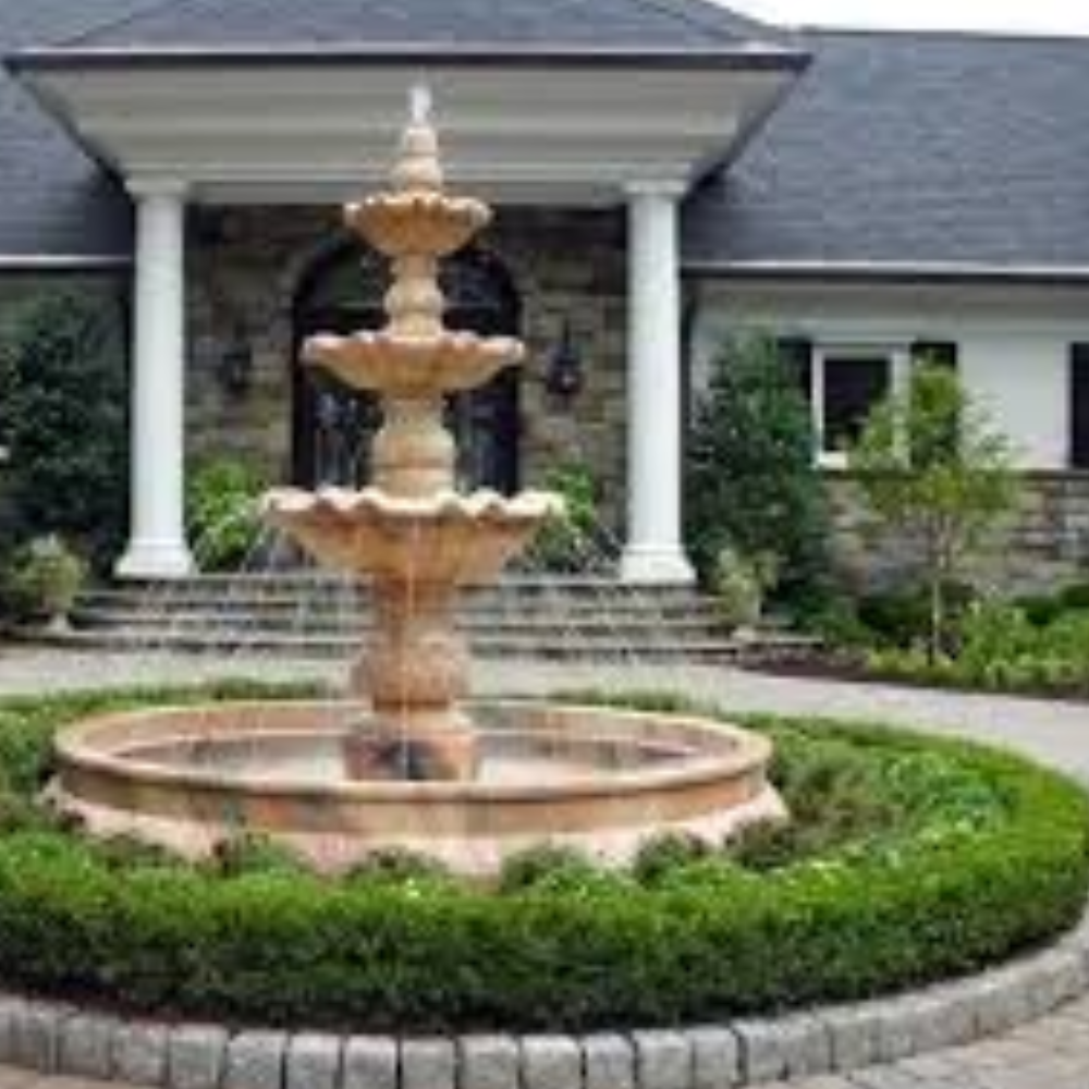 Pink Marble Water Fountains