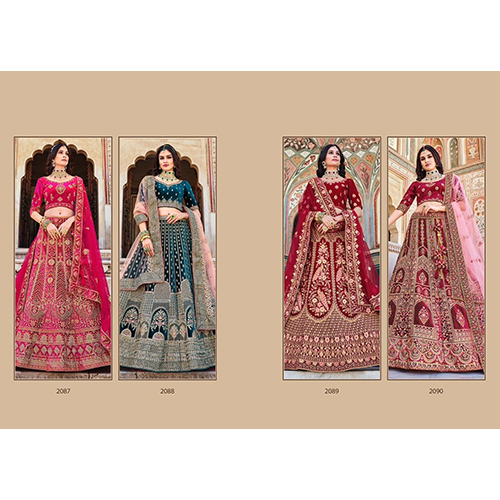 Indian Wedding Culture Lehenga - Color: Multicolor