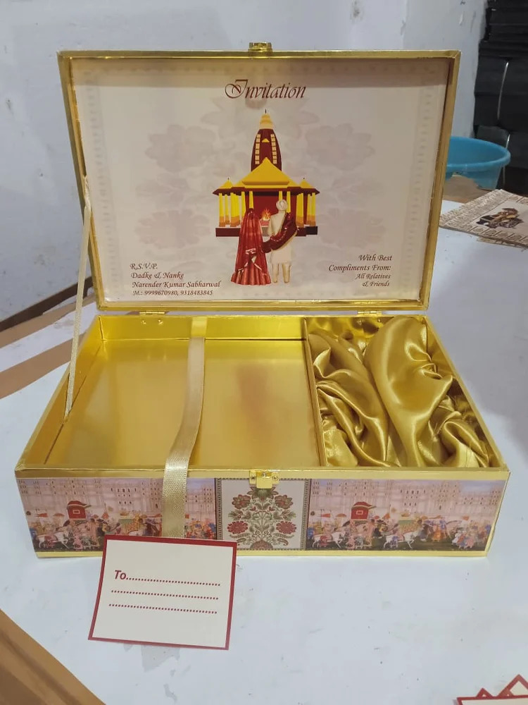 Box Wedding Cards