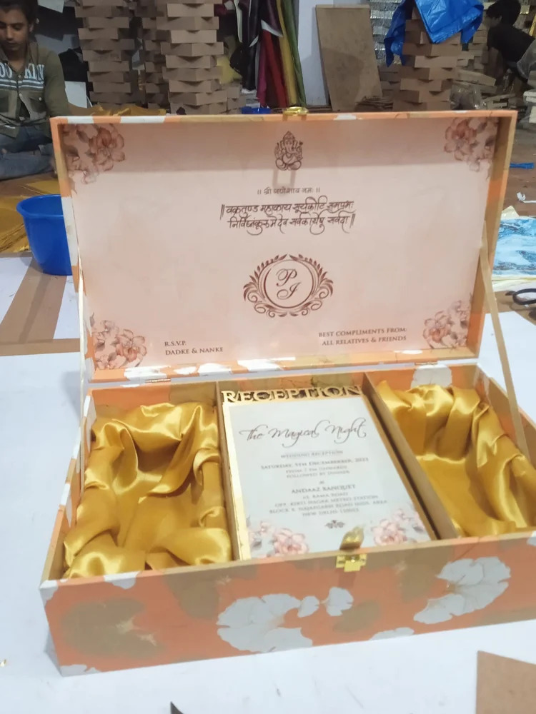 Box Wedding Cards