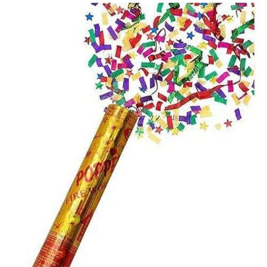 Party Popper Confetti Cannon | Multicolor Celebration Popper