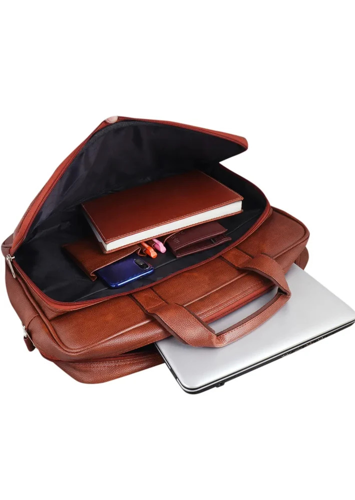 Leather Office Laptop Bag