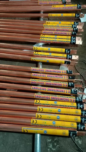Copper Bonded Earthing Electrode - Diameter: 58 Millimeter (Mm)