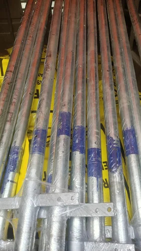 Jindal Gi Earthing Pipe - Color: Silver
