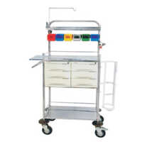 Crash Cart With SS Drawer