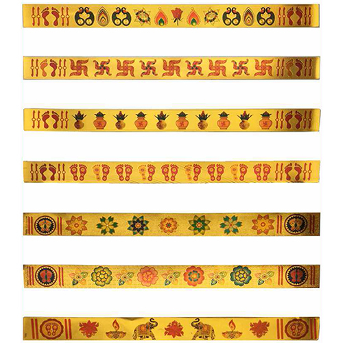 2.5x28 Inch Gold Micro Umra Patti