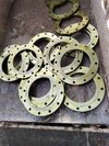 6 Inch M S Flange - Color: Yellow