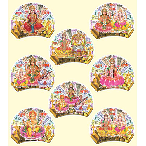 8x6 Medium Multy Not Half Round Stickers