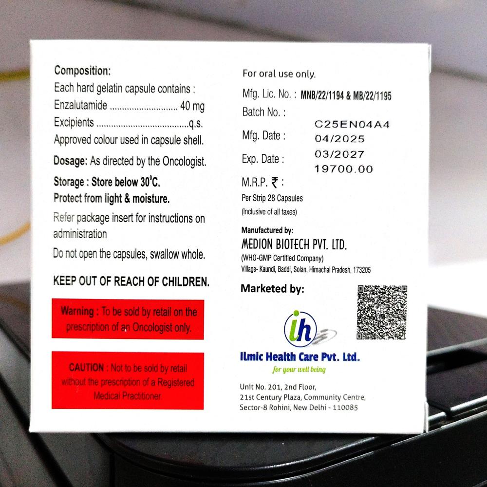 40mg Enzalutamide Capsules