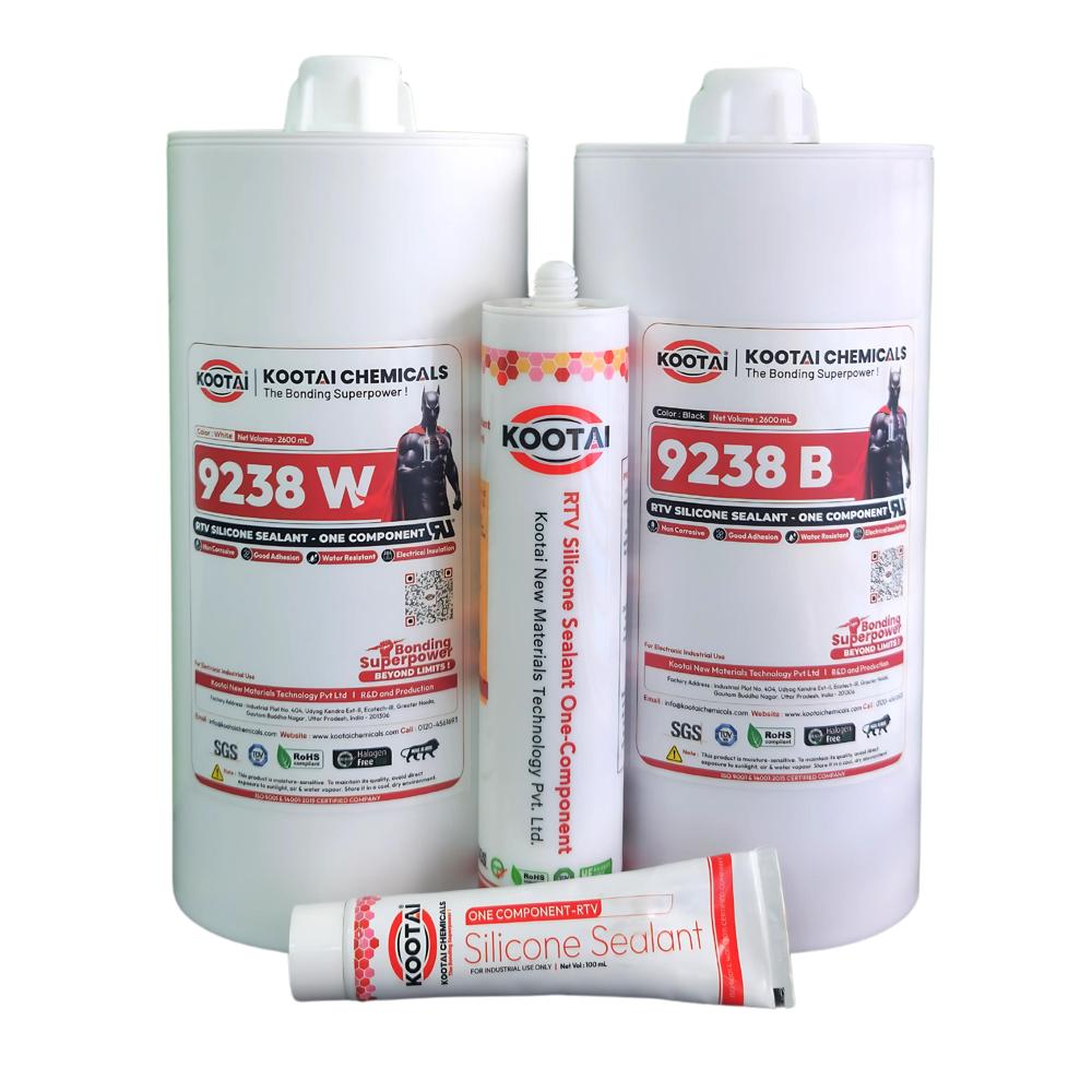 Rtv Silicone Sealant 9238b 2600ml - Application: - Sealing And Bonding In Electronics And Electrical Devices - Waterproofing For Enclosures And Circuit Housings - Dust And Moisture Barriers For Industrial Control Units - Shock-absorbing Layer For Sensitive Electronic Modules - Adhesion Where Thermal Cycling And Flame Resistance Are Crucial - Use In Automotive