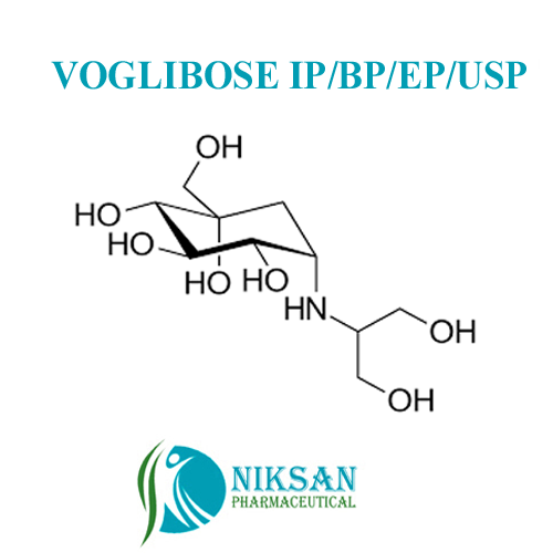 Voglibose - 25 Kg Medicine Grade Powder, 99% Purity, Anti-diabetic Treatment For Type Ii Diabetes, White To Off-white Solid