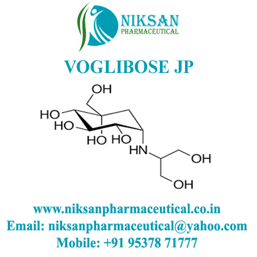 Voglibose - 25 Kg Medicine Grade Powder, 99% Purity, Anti-diabetic Treatment For Type Ii Diabetes, White To Off-white Solid