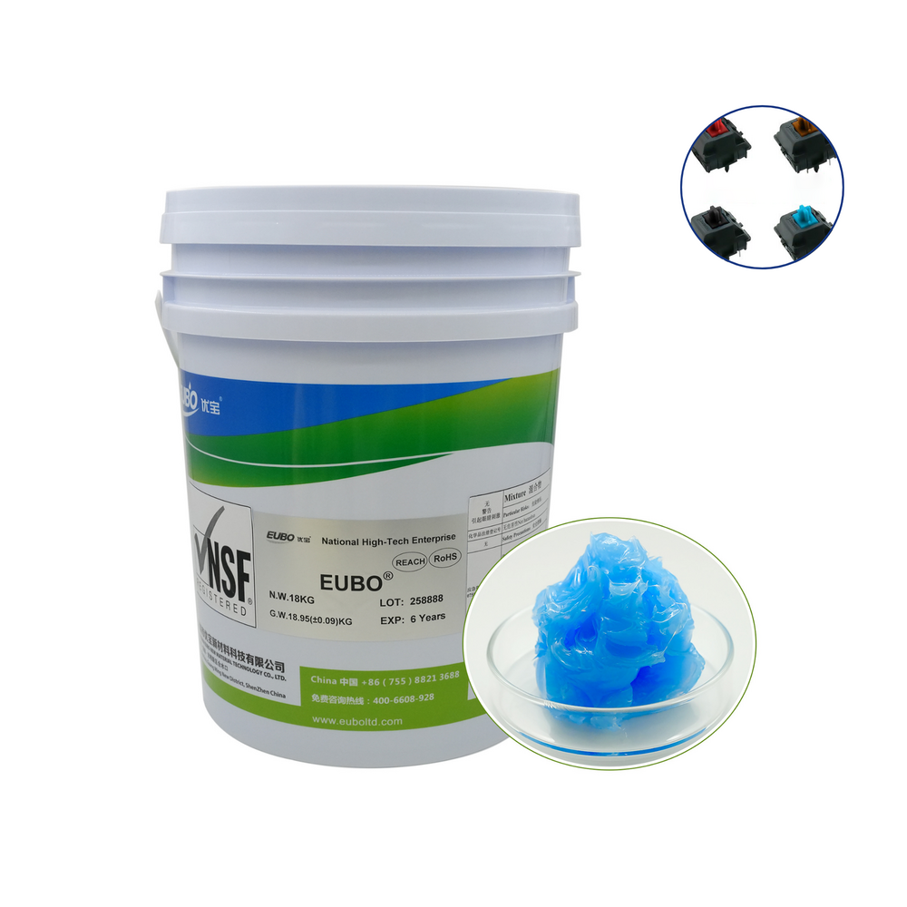 Eubo Mechanical Keyboard Grease For Stems, Springs & Metal Contacts Improves Smoothness & Reduces Noise - Color: Blue