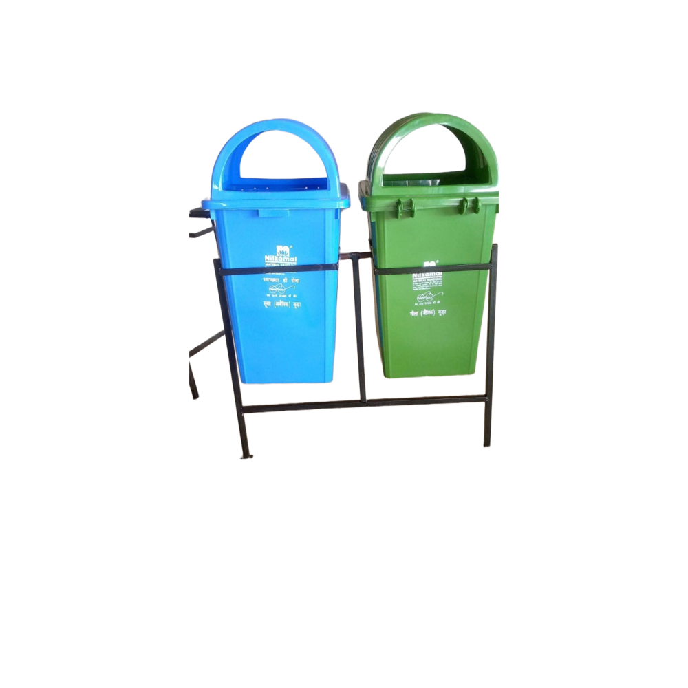 100 Liter Twins Dustbin - Application: Housekeeping Product