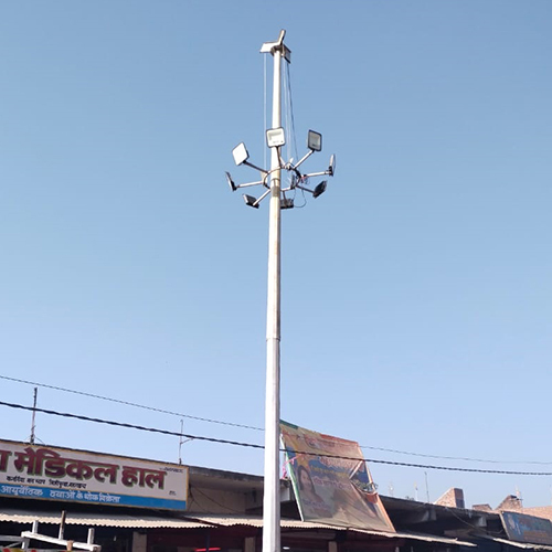 25 Mtr Highmast Octagonal Pole - Color: As Per Requirement