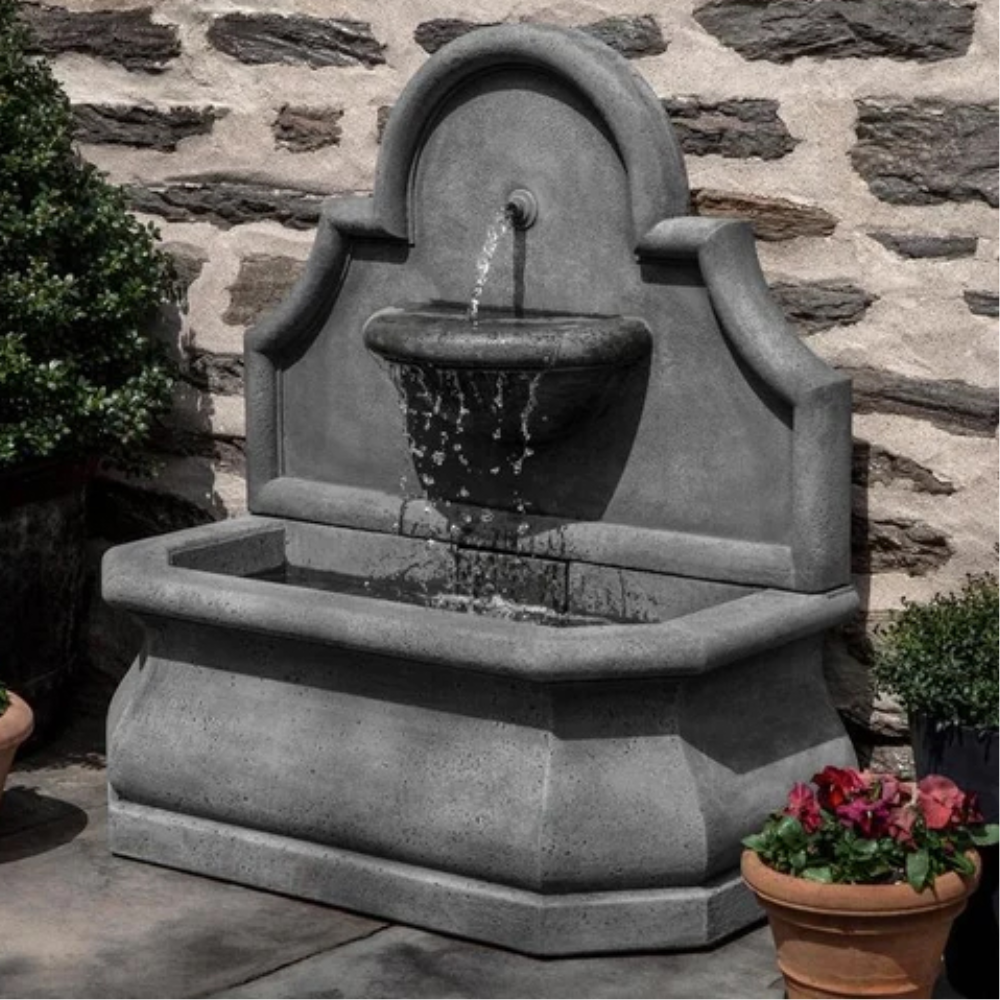 Black Marble Fountain
