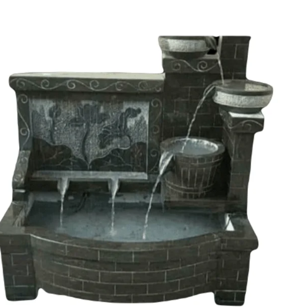 Black Marble Fountain