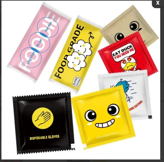 Imported One Pair Plastic Gloves