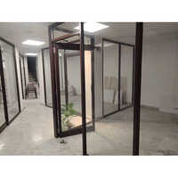 Anodized Aluminum Partition - Color: As Per Requirment