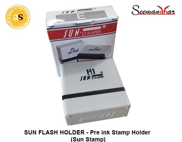 Sun Stamper - 30Mm X 30Mm Round - Feature: Portable