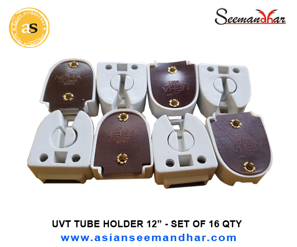 12 Inch Tube Holder - Color: White