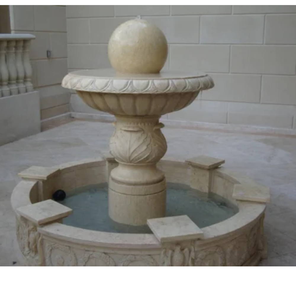 Stone stylish fountain