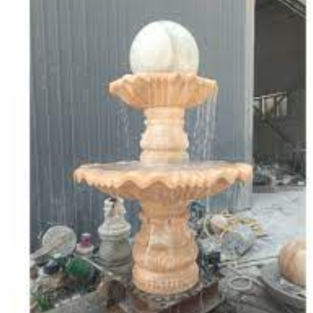 Stone stylish fountain