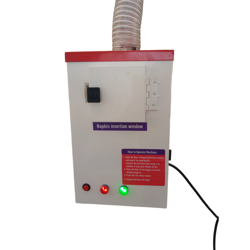Sanitary Napkins Incinerator Machine - Capacity: 50 Napkins/day Pcs/hr
