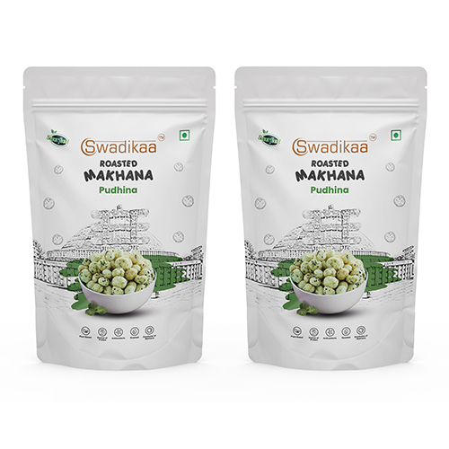 Pudhina Roasted Makhana Combo Of 2 - Broken (%): Nil