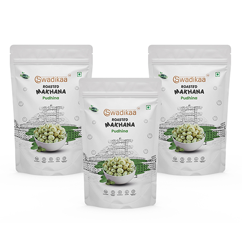 Pudhina Roasted Makhana Combo Of 3 - Broken (%): Nil