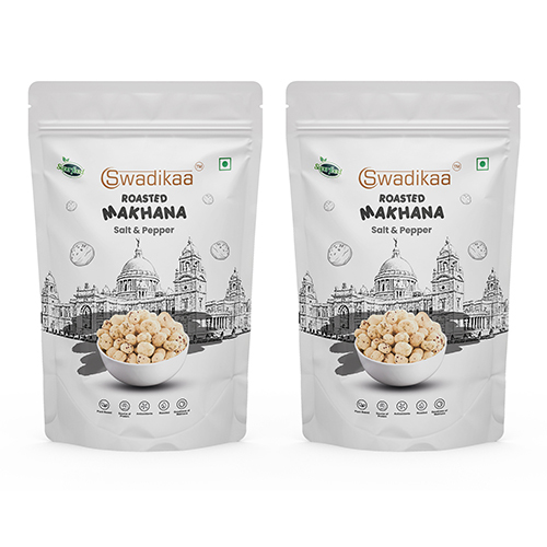 Salt And Pepper Roasted Makhana Combo Of 2 - Broken (%): Nil