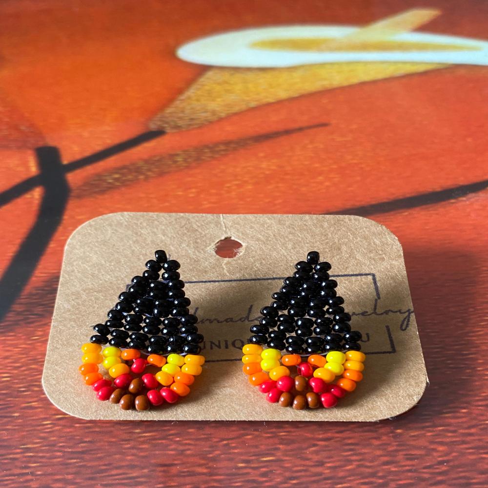Fancy handmade earrings